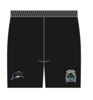 MRBA Unisex Training Shorts:Black